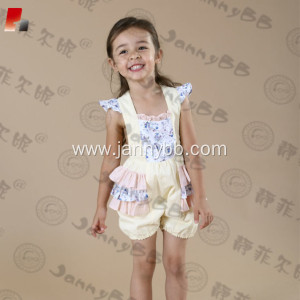 kids bubble adjustable strap romper